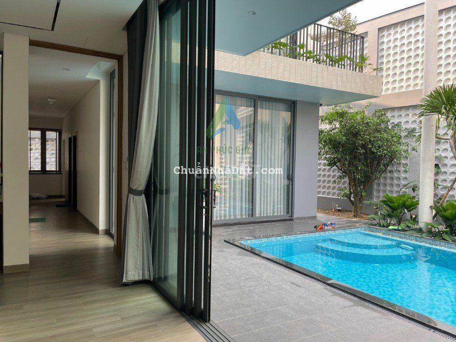 CHO THUÊ BIỆT THỰ 3 TẦNG KHU HẢI CHÂU CÓ HỒ BƠI