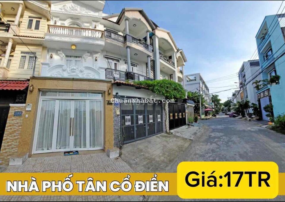 🟪🟪  NHÀ PHỐ TÂN CỔ ĐIỂN. MỚI FULL NỘI THẤT 4 PN 🚗🚗 ĐƯỜNG 20M 🟪🟪