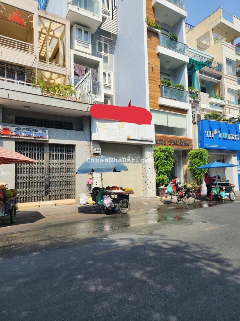 CHO THUÊ NHÀ LÀM CHDV MT CỐNG QUỲNH, 4X25, 1T4L, 7PN, 7WC