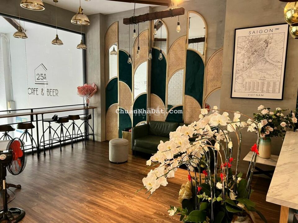 CHO THUÊ NHÀ 6.5X20, 1T2L, MT CÔ GIANG, QUẬN 1, LÀM NHÀ HÀNG, SPA YOGA