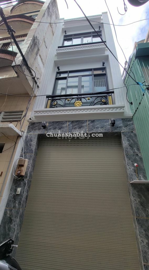 Nhà mới xây Hoà Hảo-Lý Thường Kiệt Q10 3.5x12m 3L 13tr