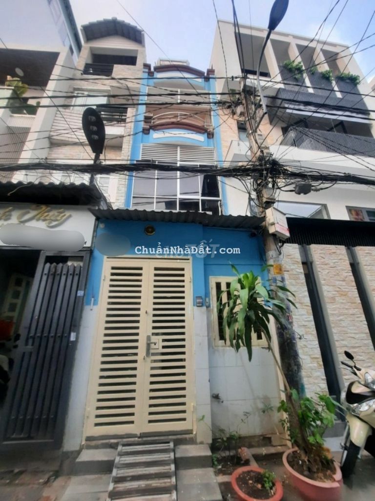 Nhà hẻm 6m 436a/9a 3/2 Q10 3,8x20m 2L 4PN 20 triệu