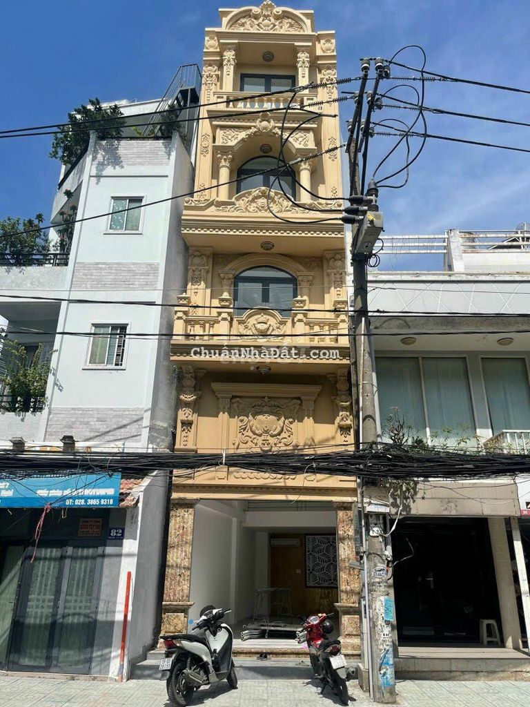 Nhà mới xây MT CMT8 Hoà Hưng Q10 4x20m 5L 35 triệu