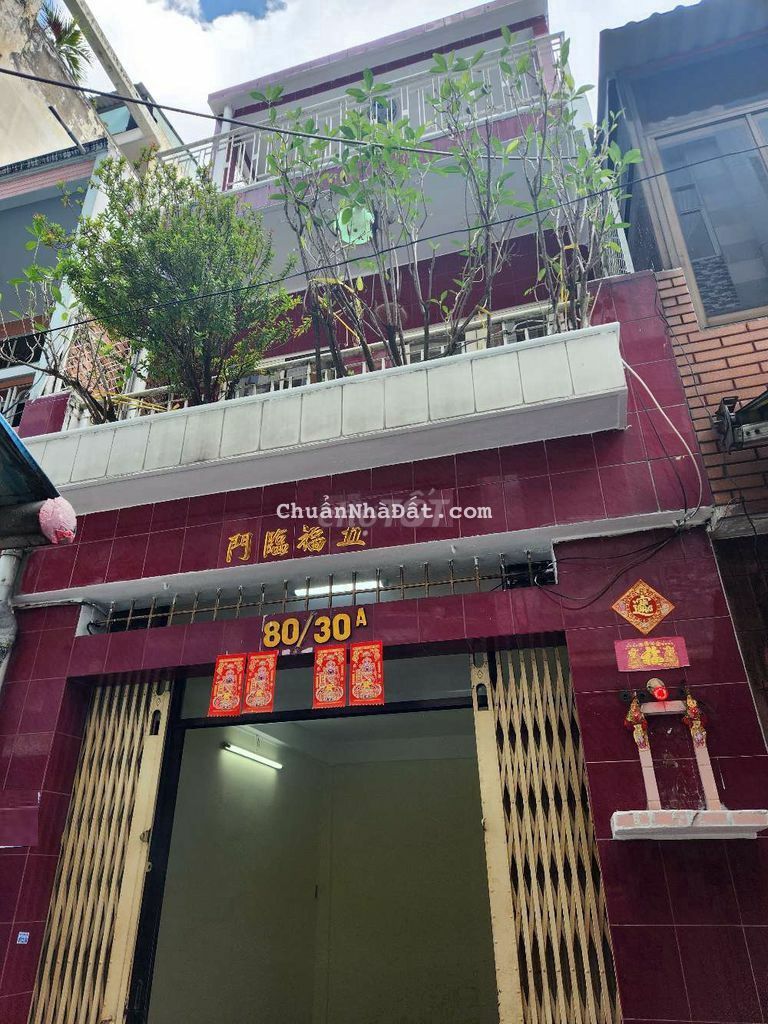 Cho thuê nhà Lãnh Binh Thăng, P13, Q11. DT: 3.8x12m, 3 tầng, 4PN, 12tr