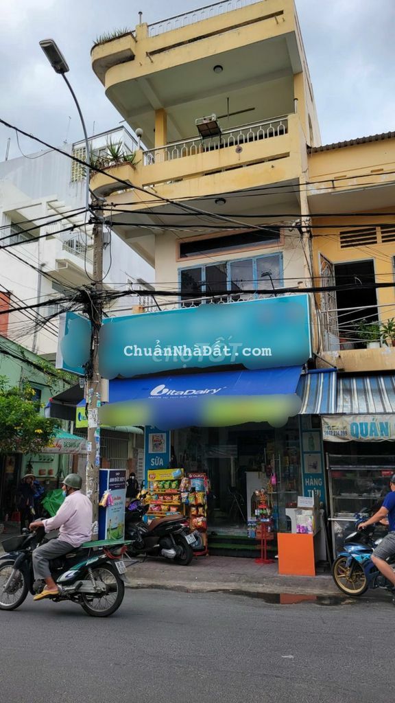 Nhà góc 2 mặt hẻm Đường 100 Bình Thới, 4.2x12, trệt 3 lầu 16tr