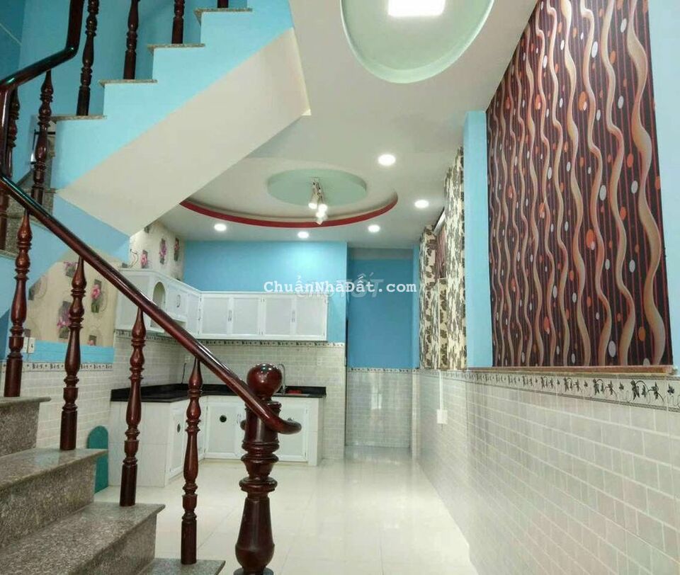 Cho thuê nhà gần khu cư xá Bình Thới, 4pn, 3wc nhà trống mới