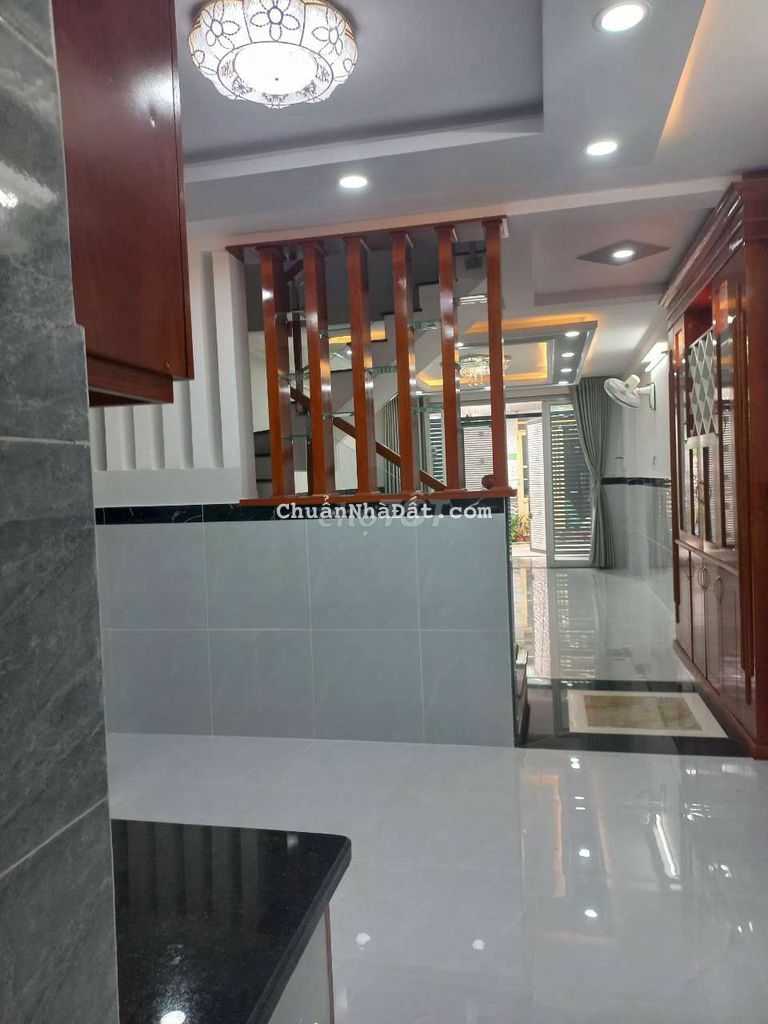 Mới100%🎀1Lầu,4x16🎀2ph ,2WC,Hẻm4m🎀,HiệP Thành 12🎀,Q12