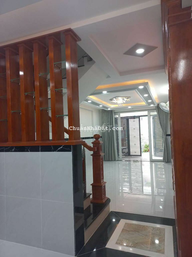 Mới100%🎀1Lầu,4x16🎀2ph ,2WC,Hẻm4m🎀,HiệP Thành 12🎀,Q12