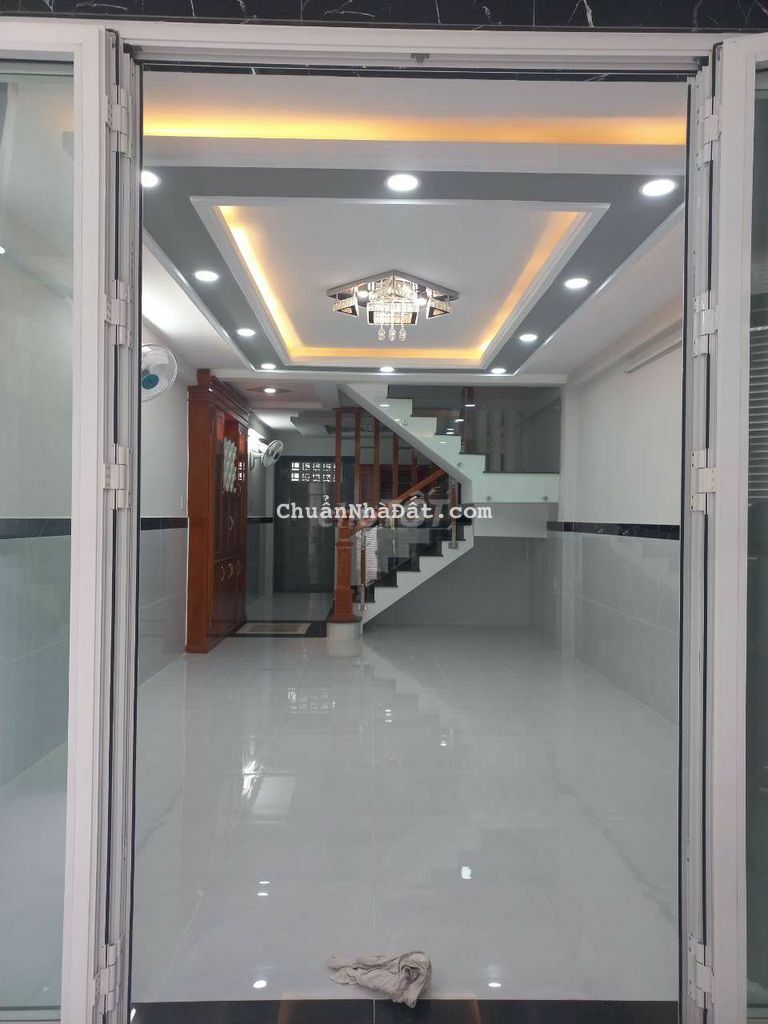 Mới100%🎀1Lầu,4x16🎀2ph ,2WC,Hẻm4m🎀,HiệP Thành 12🎀,Q12