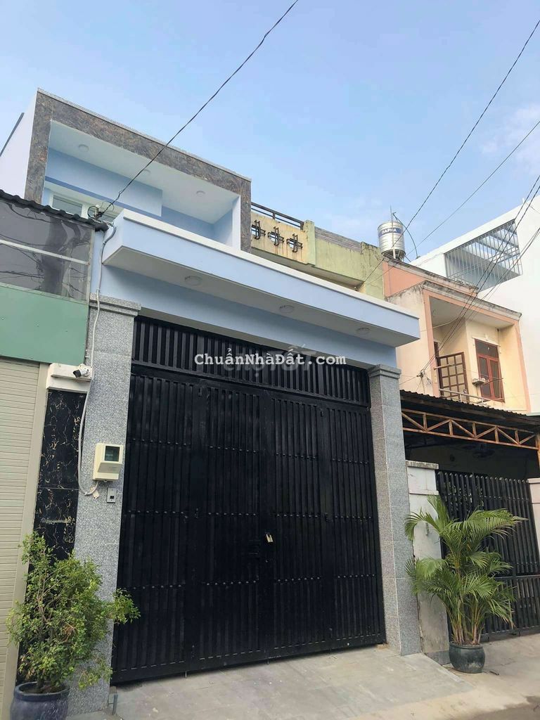 4*25 trệt 2 lầu 4pn 5wc sân ô tô gần Sthi mega q12 sát gò vấp