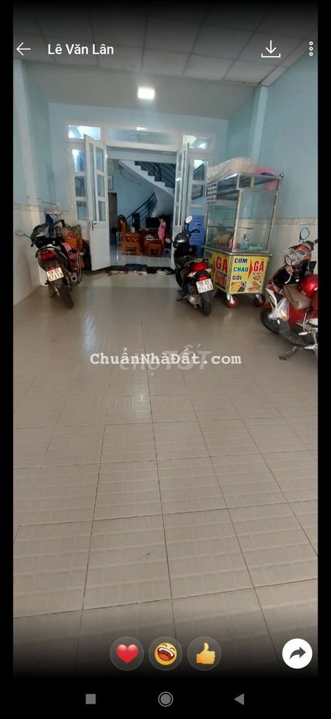 Nhà MT vitri đẹp đường Đông đúc KD buôn bán nhiều nghành. 230m2 NTCB