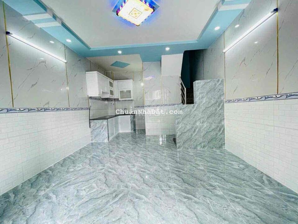 Nhà Trệt 2 Lầu 3PN 3WC Mới Đẹp Tô Ngọc Vân Giáp Gò Vấp