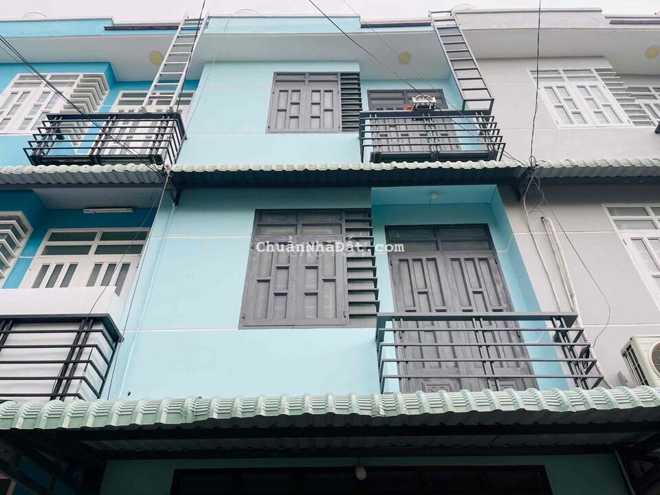 Nhà Trệt 2 Lầu 3PN 3WC Mới Đẹp Tô Ngọc Vân Giáp Gò Vấp