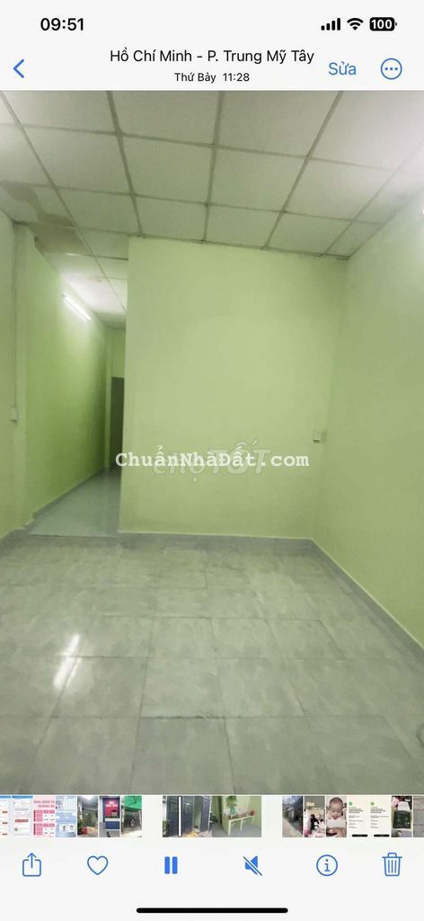 Cho thuê nhà mới chưa ai ở phường Trung Mỹ Tây Cho thuê nhà mới chưa ai ở phường Trung Mỹ Tây