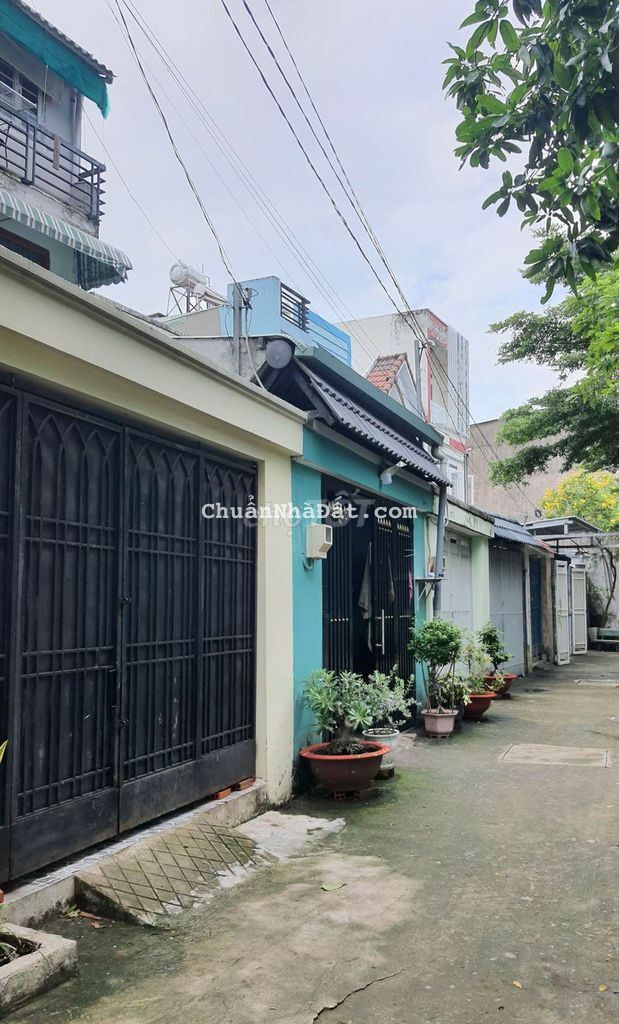 Nhà hà huy giáp 4x15m 2 phòng ngủ. Hẻm rộng