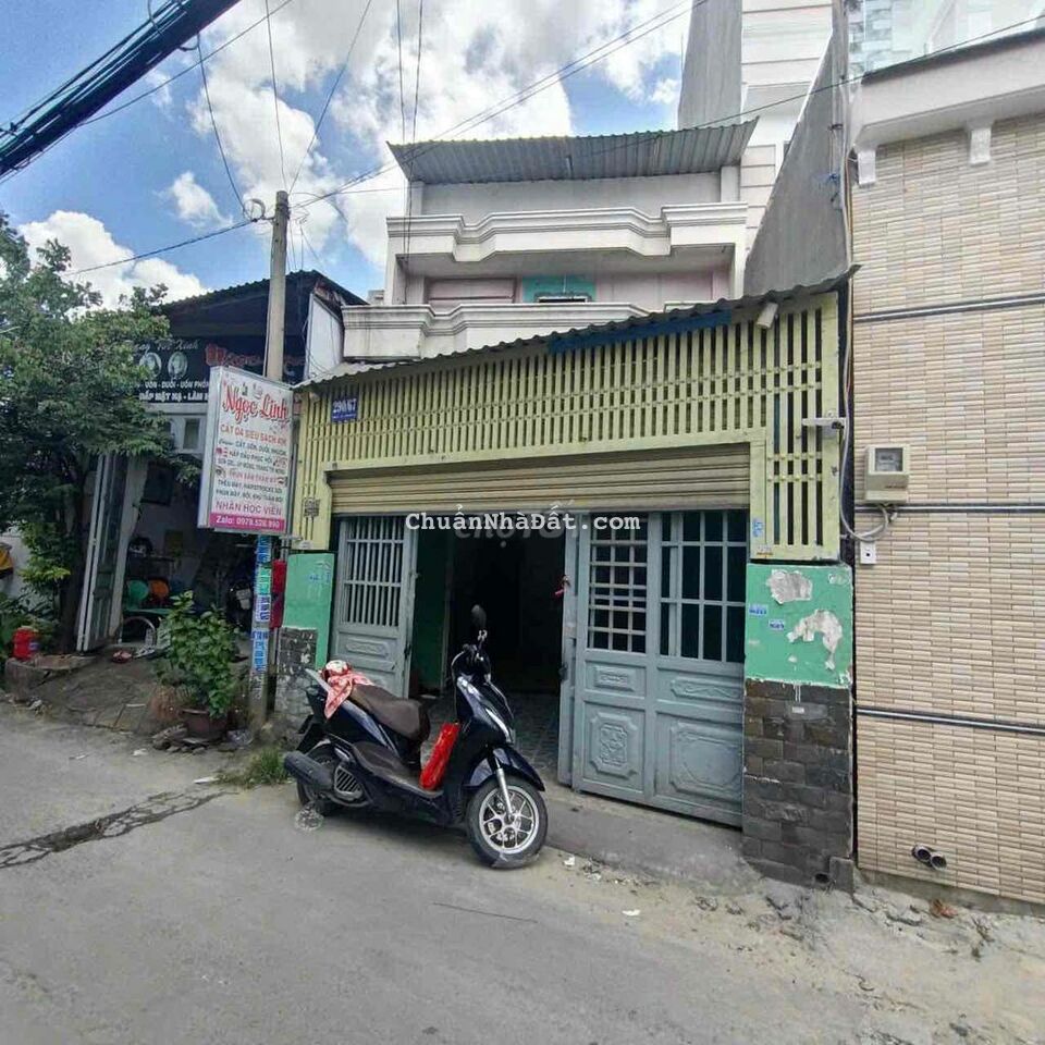 Nhà 3PN, Hiệp Thành,Q12. 4x13m, 1lửng, gần bx buýt hiệp thành. hẻm 5m