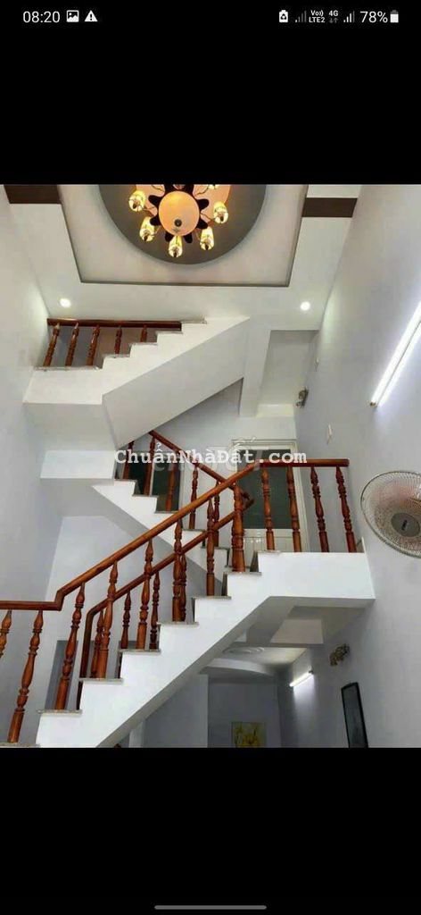 Cho thuê nhà đúc đẹp Tân Thới hiệp 14 giá 7tr 3pn 2wc trung tâm q12.