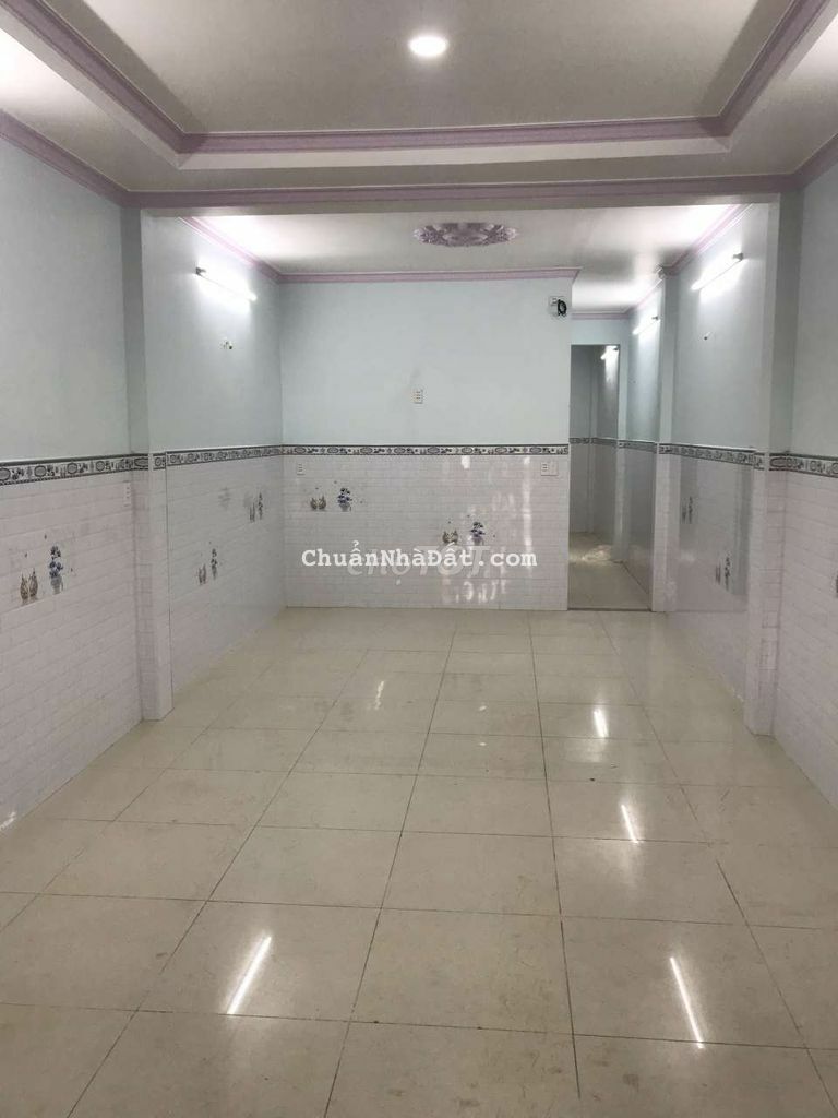 Nhà mặt tiền đg nhựa 15m 1T1L sạch đẹp 3,5*20m 4pn đg Hà Đặc Q12