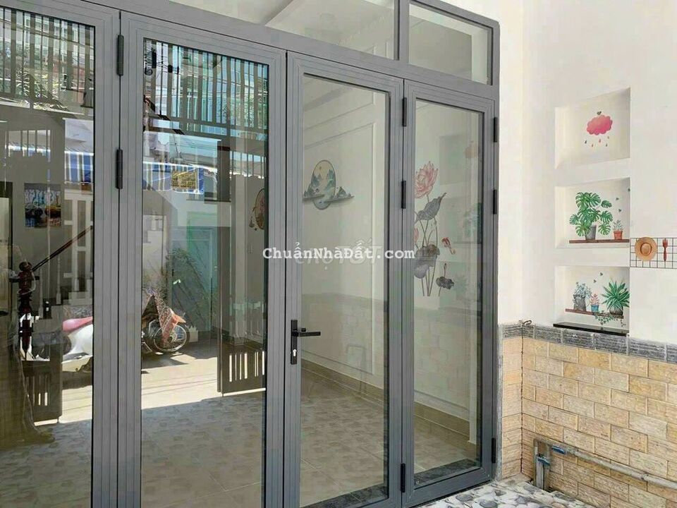 4*20 trệt lầu 3 pn hẻm ô tô nhà mới đẹp vào ở ngay
