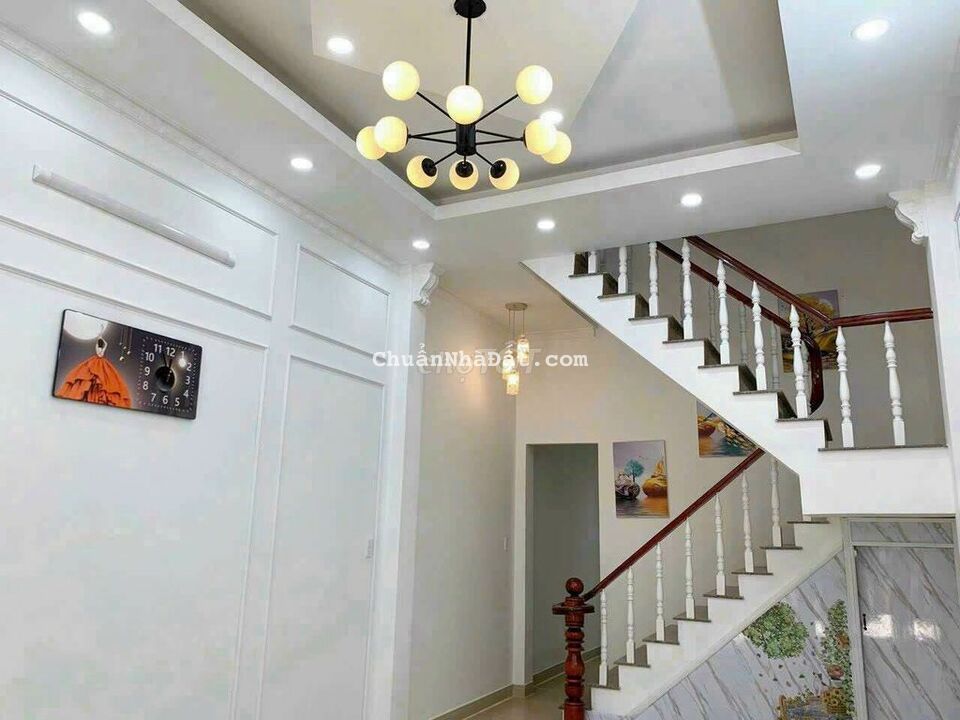 4*20 trệt lầu 3 pn hẻm ô tô nhà mới đẹp vào ở ngay