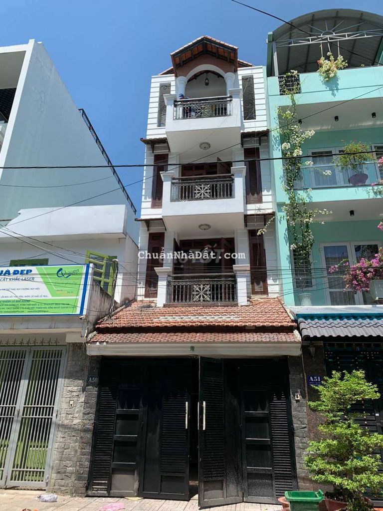 💫Cho thuê nhà 1trệt 3lầu 6pn 6wc 1bếp 4,5x20 Đẹp khu viếp