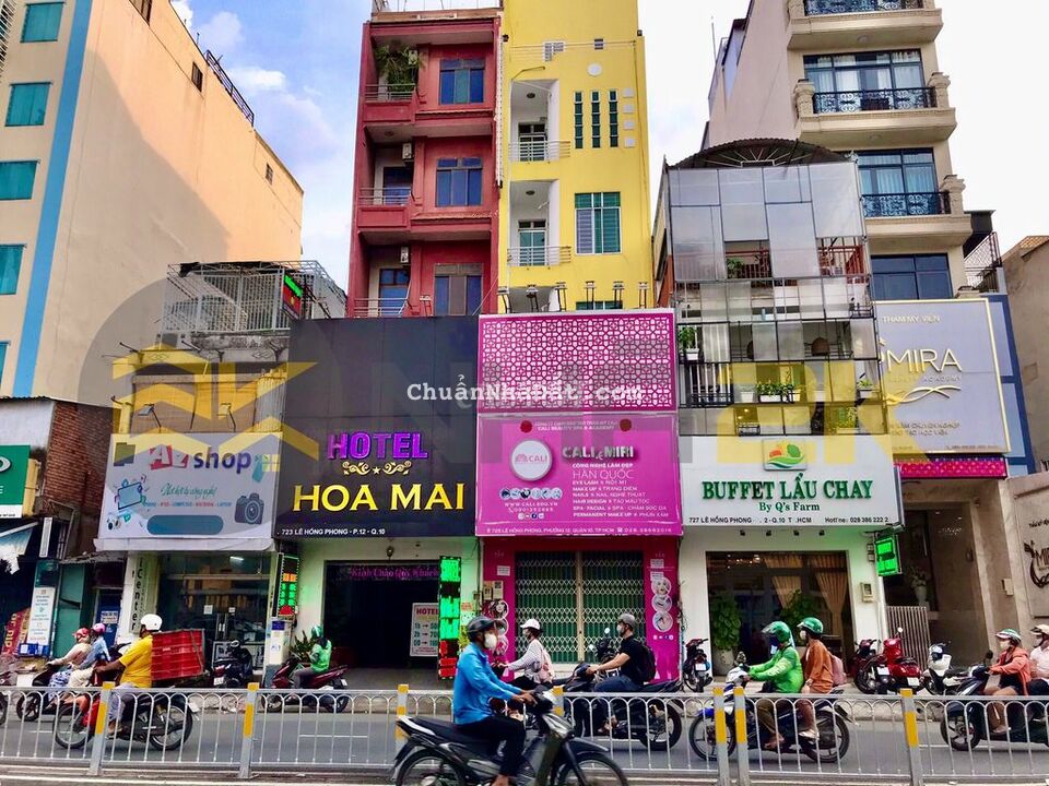 Cho thuê nhà MT Cao Thắng, Phường 5, Quận 3 - 5x20m , trệt + lầu, 50TR