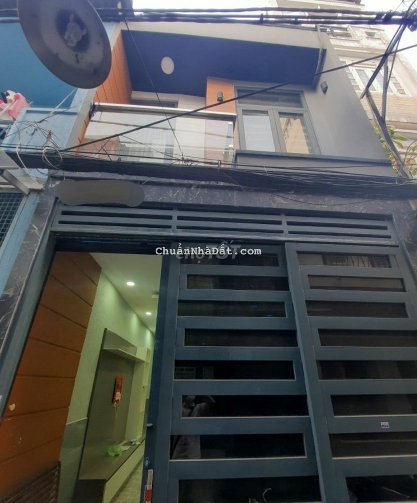 Nhà mới 227/24a Nguyễn Biểu Q5, 4x12m 2L 3pn nội thất Nhà mới 227/24a Nguyễn Biểu Q5, 4x12m 2L 3pn nội thất