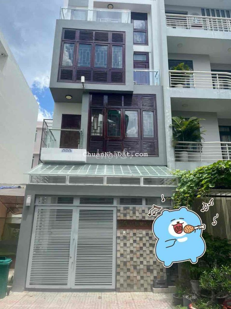 Trệt Hầm 3 Lầu Full Nội Thất Khu Ven Sông Remix