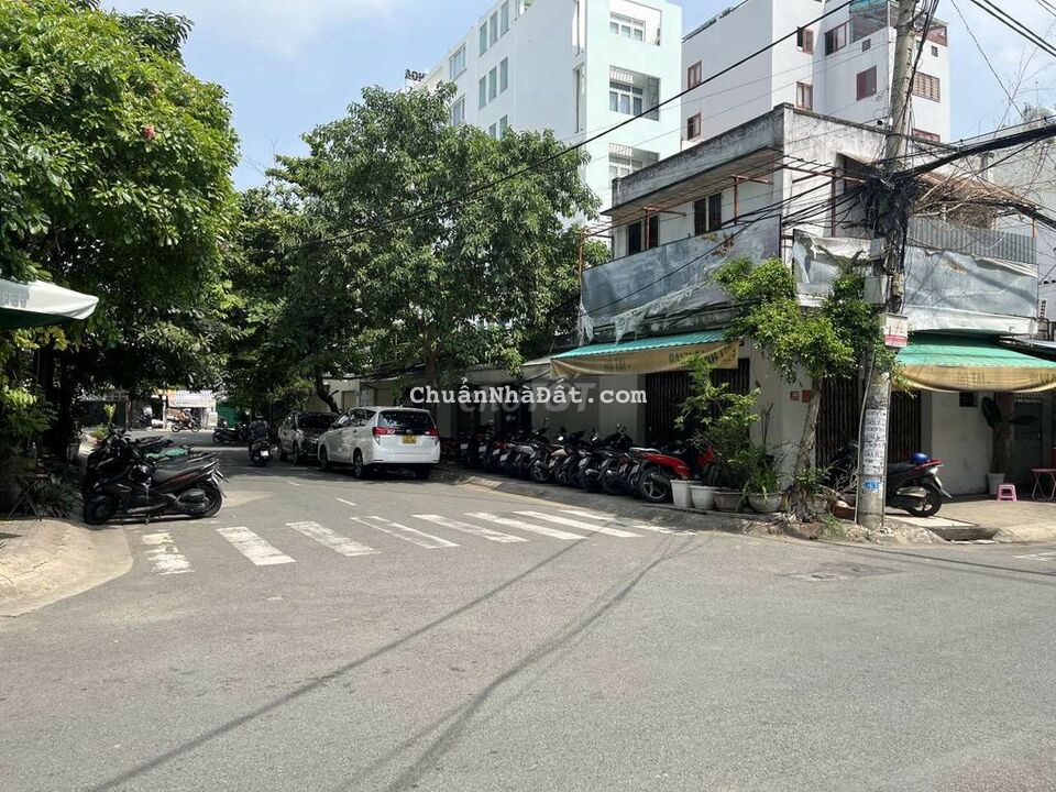 Cho thuê nhà 2 góc mặt tiền dt:175m2(13.5×15) Cư Xá Ngân Hàng