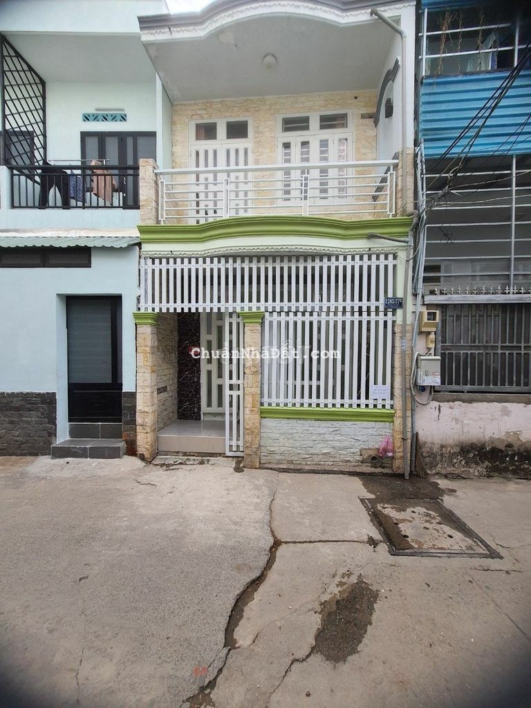 Cho thuê nhà nguyên căn hẻm 1247 htp phường Phú Thuận, q7.