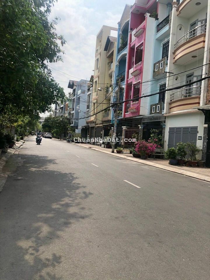 Cho thuê nhà mt đường số ngay Lâm Văn Bền 3 lầu sân thượng