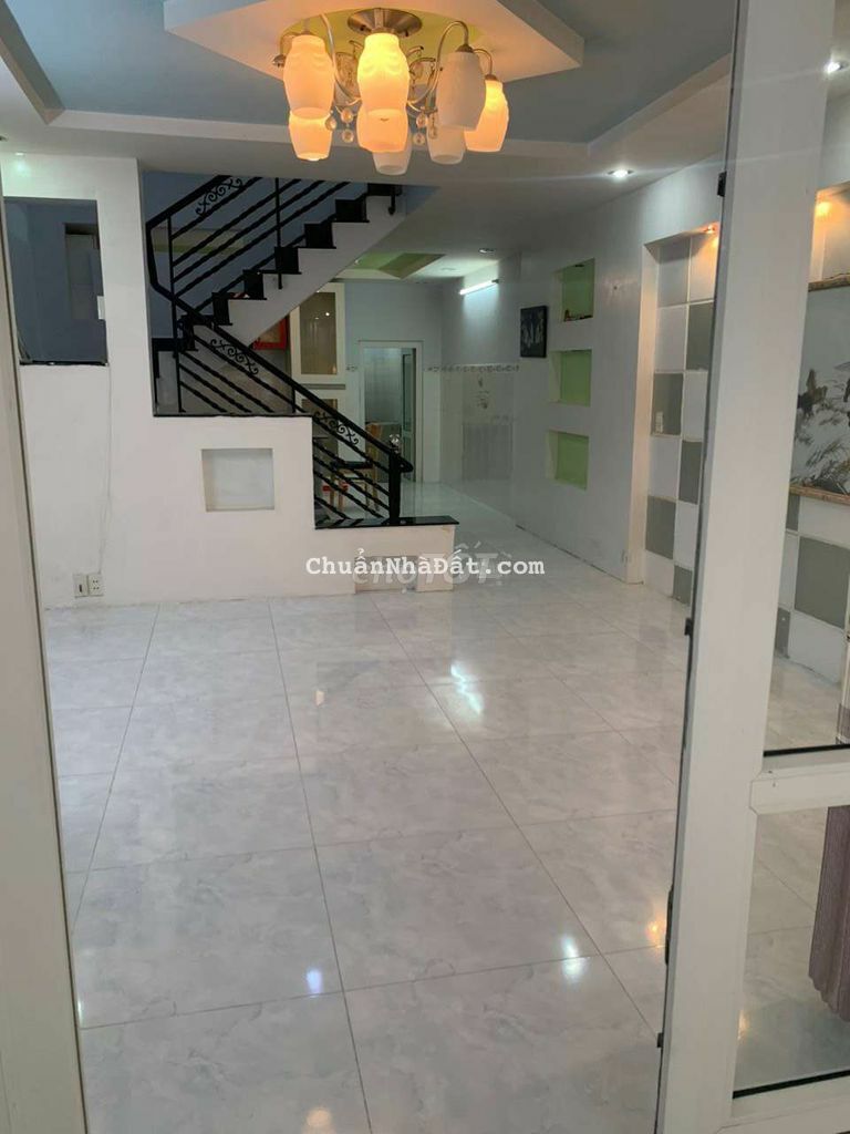 Nhà trệt lầu 2pn 2wc hẻm đường Tân Mỹ