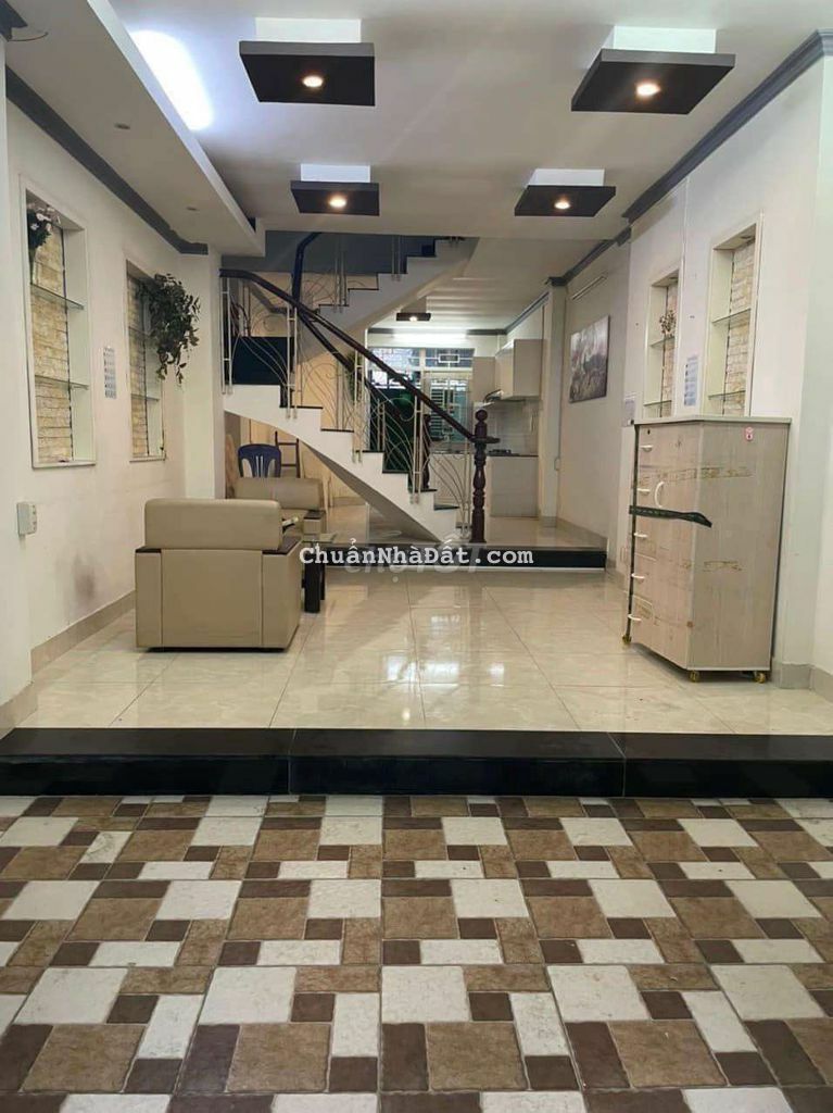 Nhà Mặt Tiền 1 Trệt 2 Lầu 4PN 4x16m Đường Số 75 KDC Tân Quy Đông