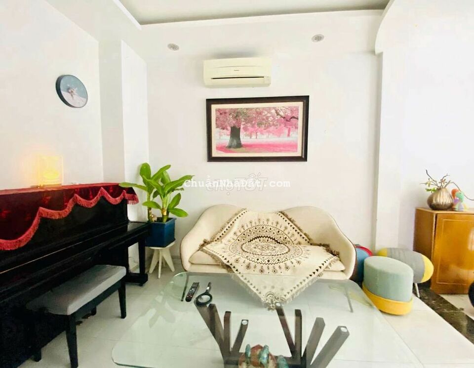 Mhaf mặt tiền đường số, Tân Quy, 4x20m, 3 lầu, 5PN, full nội thất