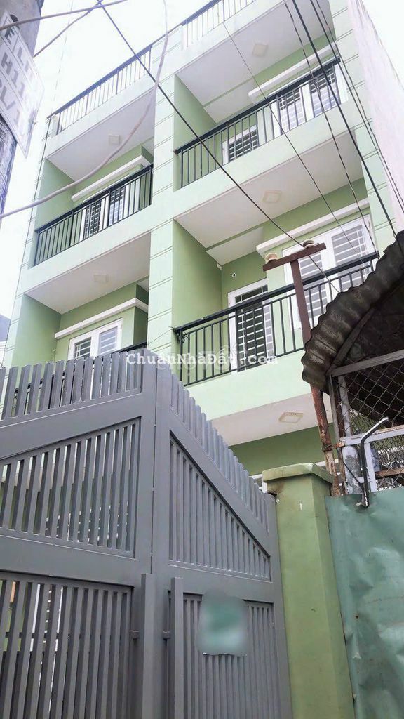 ✅Nhà mới hẻm ôtô 4 tầng Liên Tỉnh 5 P5Q8 giá 12tr