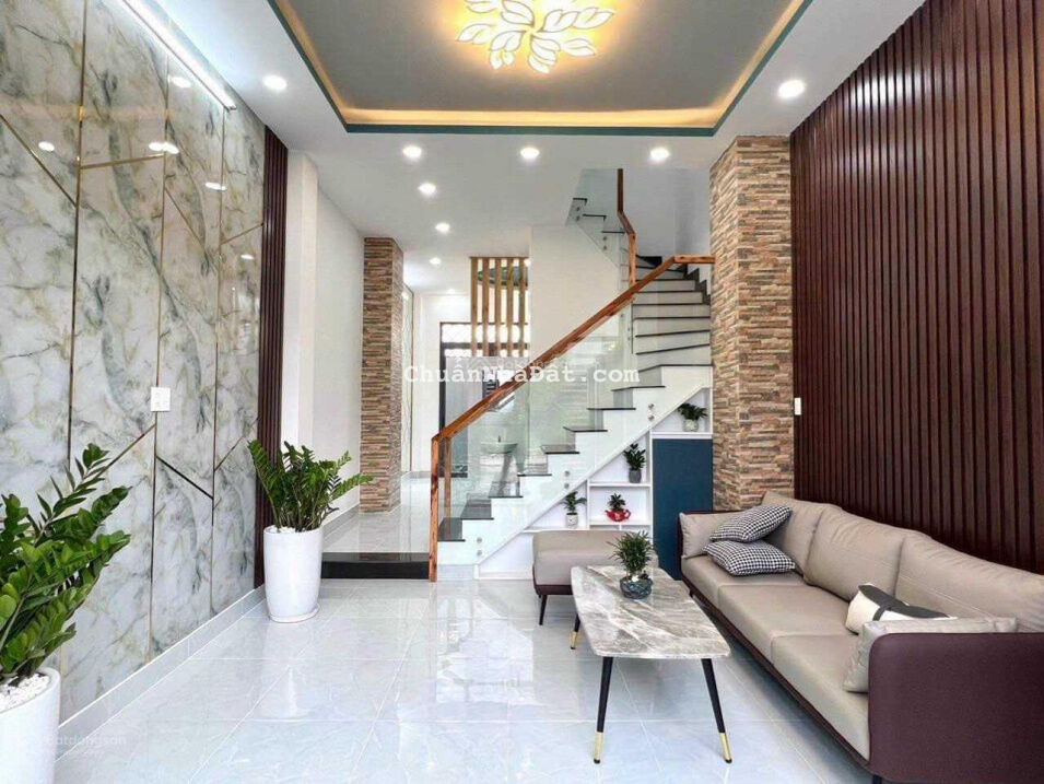 Cho thuê nhà nguyên căn mới sạch sẽ tiện làm văn phòng 3 tầng 4 phòng ngủ 3WC Lò Lu, giá 10 triệu