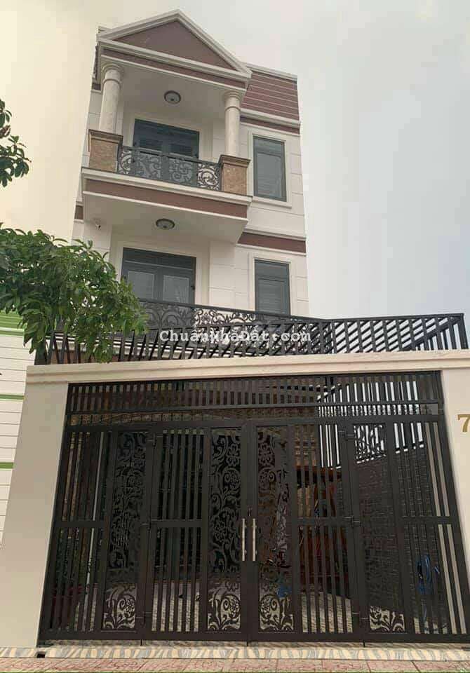 Cho thuê nhà 1trệt 2lầu 4pn 4wc khu đô thị phúc đạt phú lợi