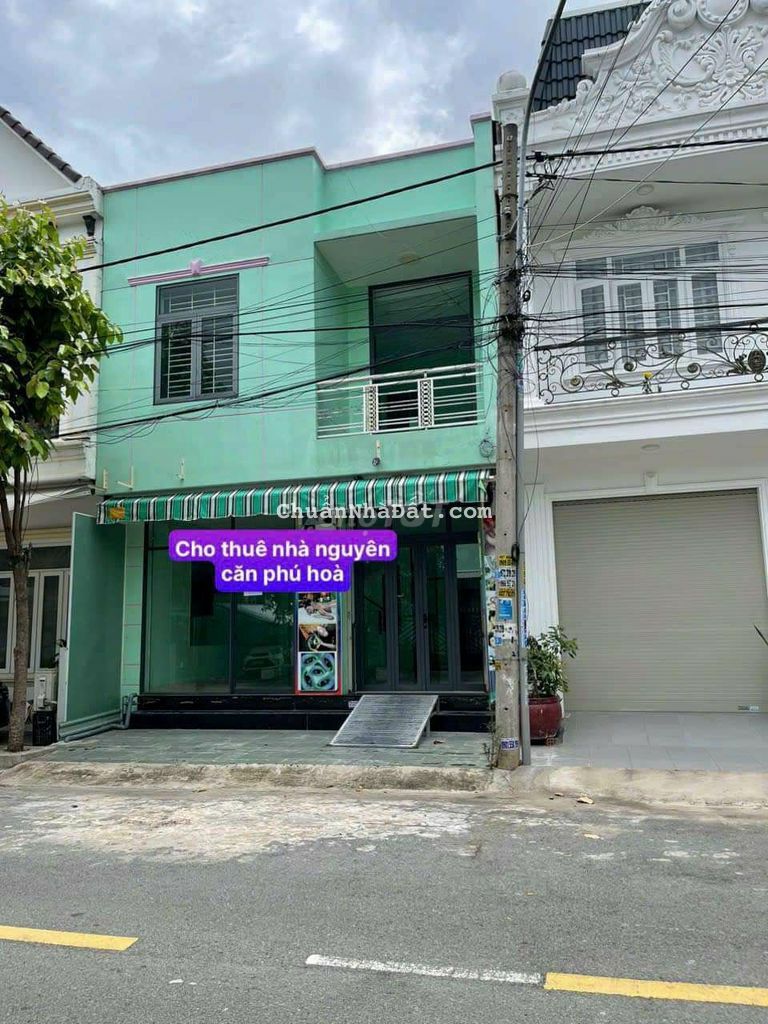 Cho thuê nhà trệt lầu 5pn 3wc khu dân cư phú hoà 1 Cho thuê nhà trệt lầu 5pn 3wc khu dân cư phú hoà 1