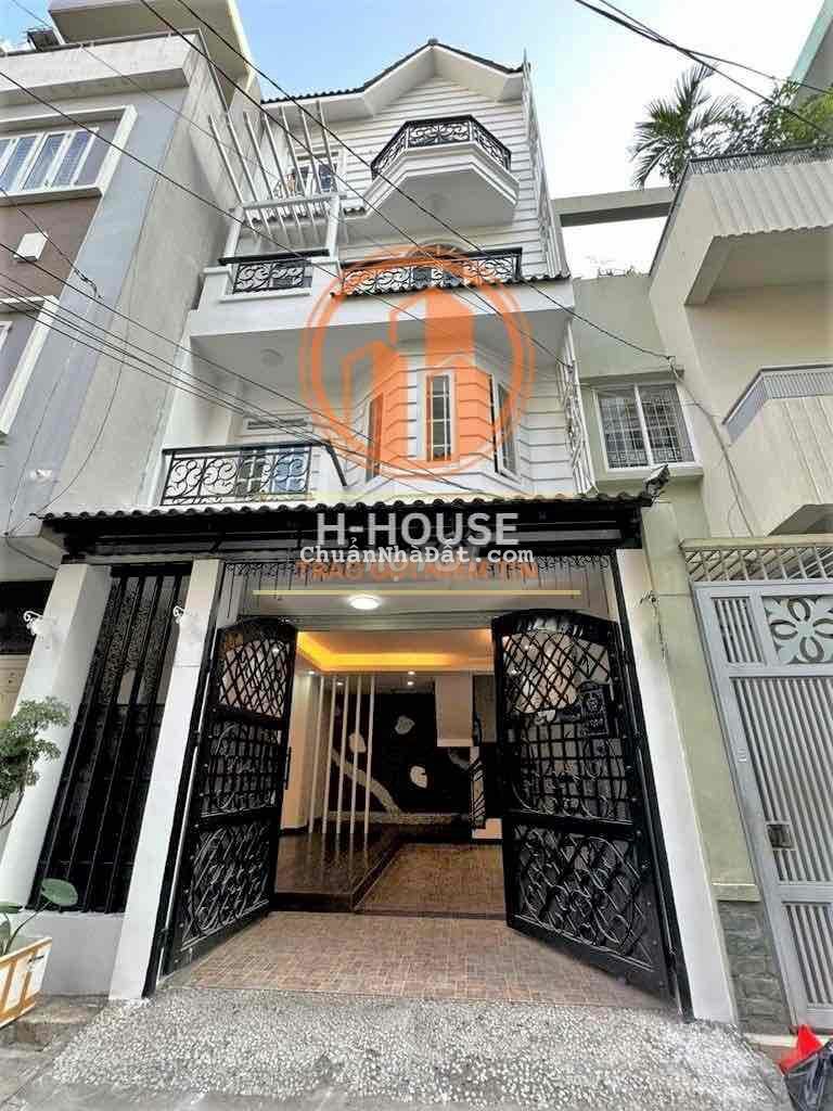 CHO THUÊ NHÀ HXH THĂNG LONG P4 TÂN BÌNH . 5x20M TRỆT 3LẦU, SÂN RỘNG