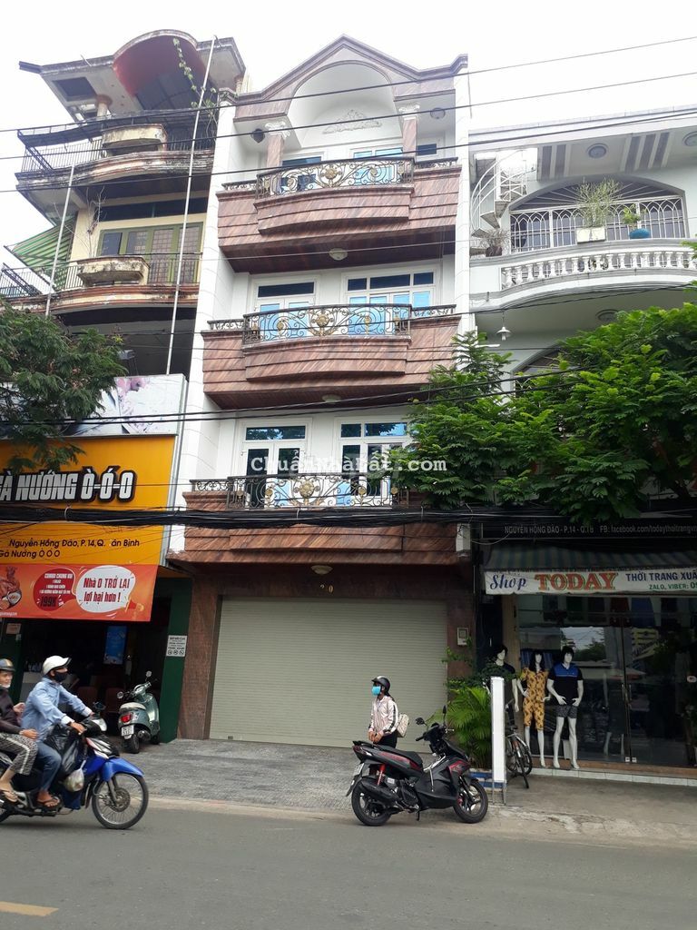 Nhà Cho Thuê MT Lam Sơn, P2. dt: 5x25m. 3 Lầu