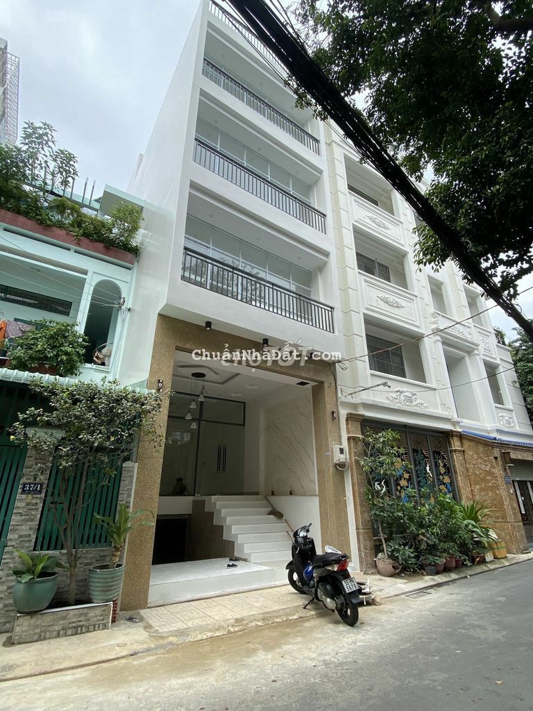 Tòa Nhà Khu K300. 5x20m. Hầm 4 Lầu.Thang Máy. Suốt