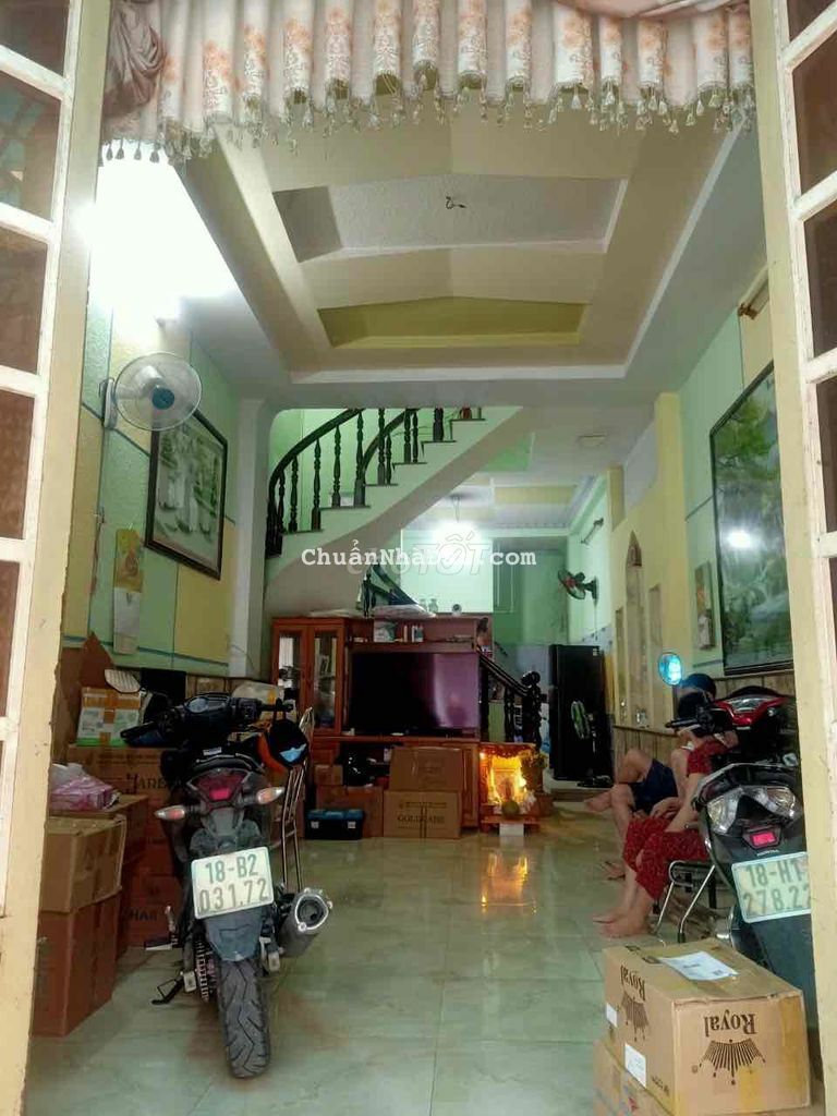 ❤️Nhà 4x15m Trệt 2 lầu. 4pn. mặt tiền hẻm rộng 8m