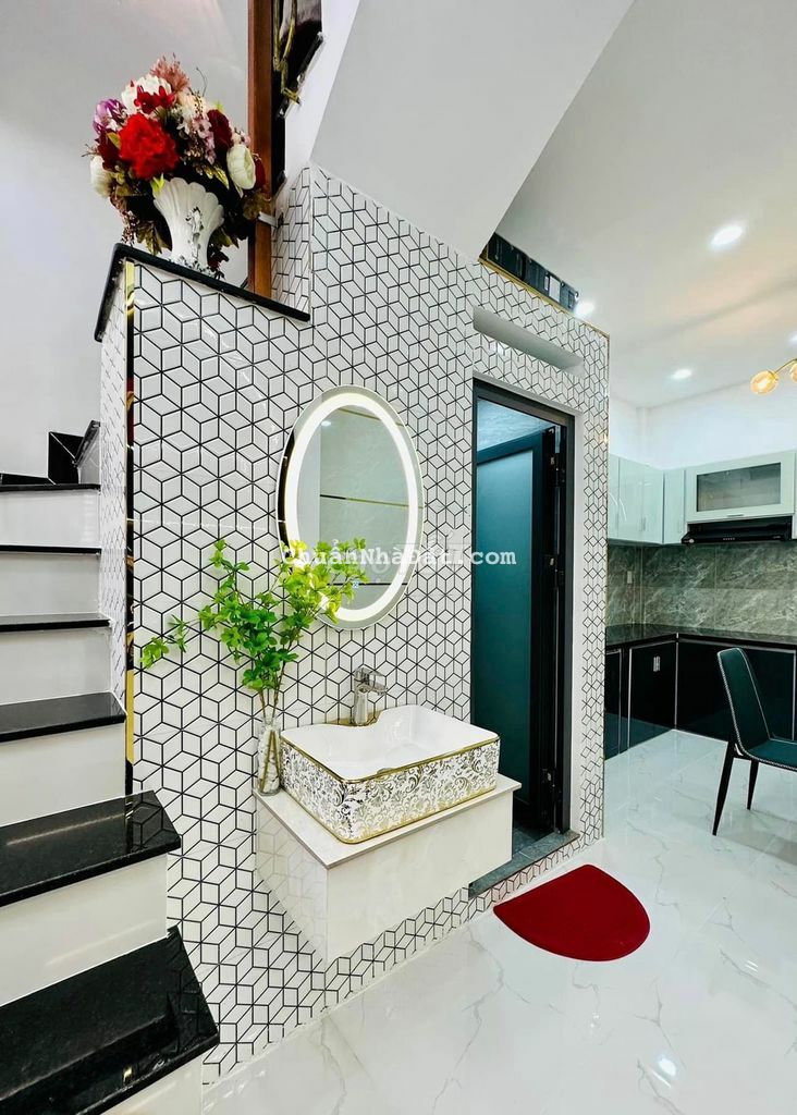 MTKD Khuông Việt_4x25_1 trệt 2 lầu, st_4PN (đủ nội thất)_19tr (tl)