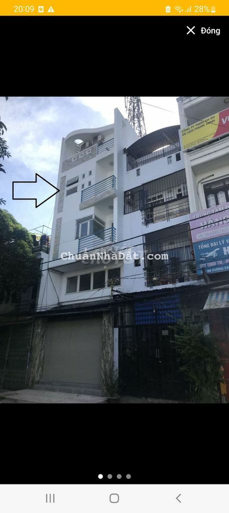 Cho thuê nhà mt đường vườn lài 4×25 nhà đúc 5 tấm