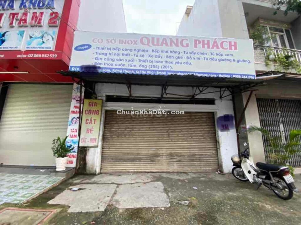 Cho thuê nhà MT Thạch Lam, Q Tân Phú - 7x18m - nhà trệt Cho thuê nhà MT Thạch Lam, Q Tân Phú - 7x18m - nhà trệt
