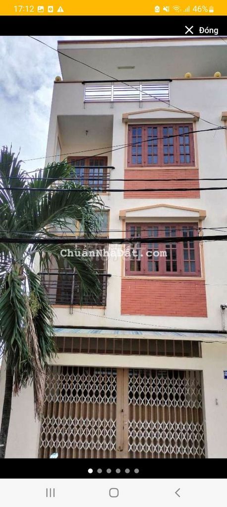 Cho thuê nhà hẻm 75/ gò dầu 4×13 đúc 3 tấm