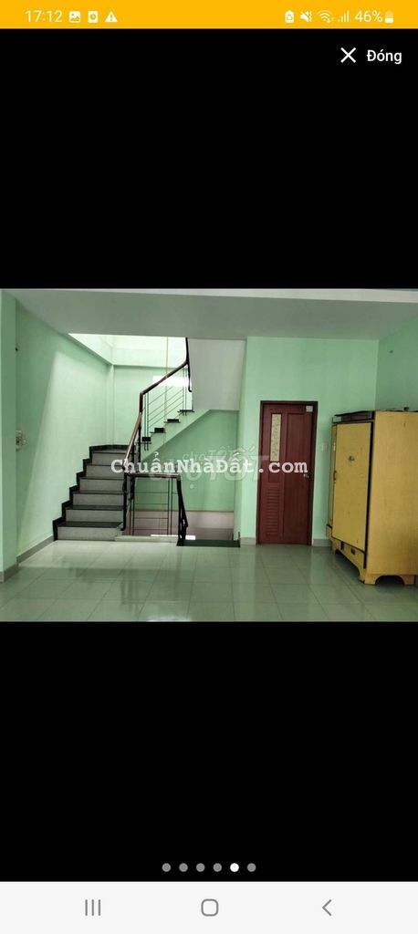 Cho thuê nhà hẻm 75/ gò dầu 4×13 đúc 3 tấm