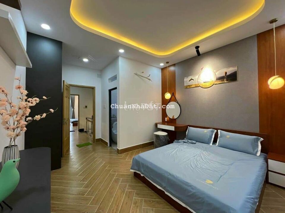 MTKD Nguyễn Hậu_1 trệt 3 lầu, sân thượng_ nhà mới, đẹp_ 6PN_ 16tr (tl)