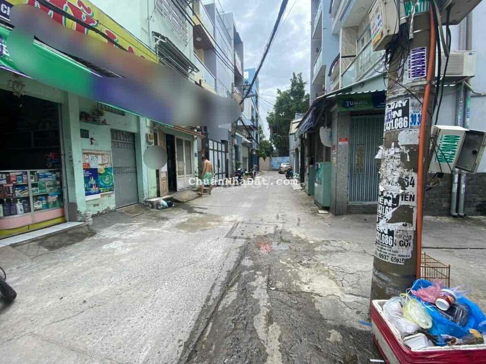 Hẻm đường Kênh Tân Hoá 4x17, 1 lầu +st,12 triệu