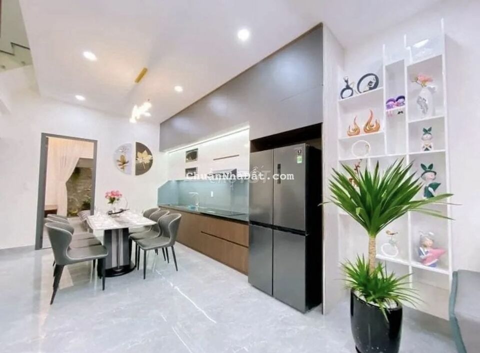 NHÀ MỚI H8M THÔNG 57/2 TÔ HIỆU 4x20m 3 LẦU 5PN_ĐỦ NỘI THẤT